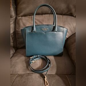 Kate Spade Frannie Med Satchel Scotch Pine Green